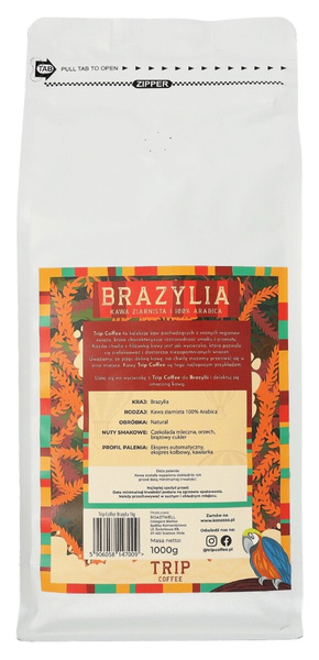 Kawa ziarnista Trip Coffee Brazylia 1kg