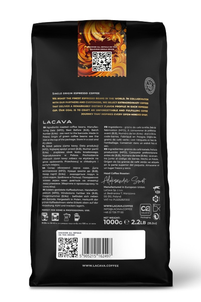 Kawa ziarnista LaCava Myanmar Padan Lin 1kg – NIEDOSTĘPNY