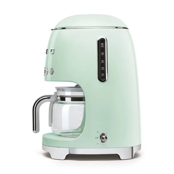 Przelewowy ekspres do kawy Smeg DCF02PGEU - Zielony + GRATIS 250G KAWY