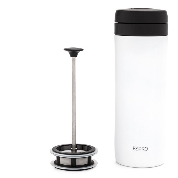 Espro Travel Tea French Press 300 ml - Biały