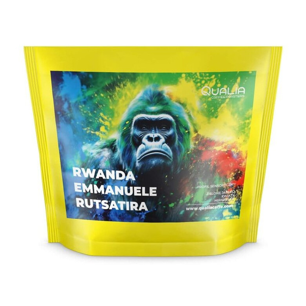 Kawa ziarnista Qualia Rwanda Emmanuele Rutsatira 250g - NIEDOSTĘPNY