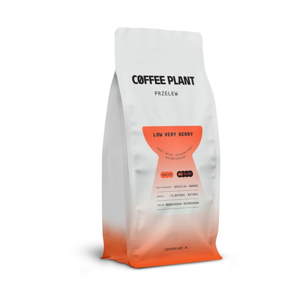 Kawa ziarnista COFFEE PLANT LOW Very Berry 800g