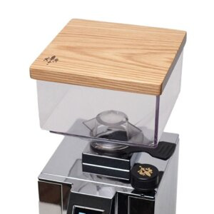 Drewniana pokrywa hoppera do Eureka Mignon - Mignon Wooden Hopper Lid Oak - Dąb