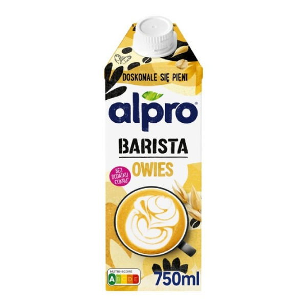 ZESTAW - Napój ALPRO Barista Oat Owsiane 3x750 ml + Koncentrat kawowy Jacobs Espresso Concentrate Sweet Caramel 485ml