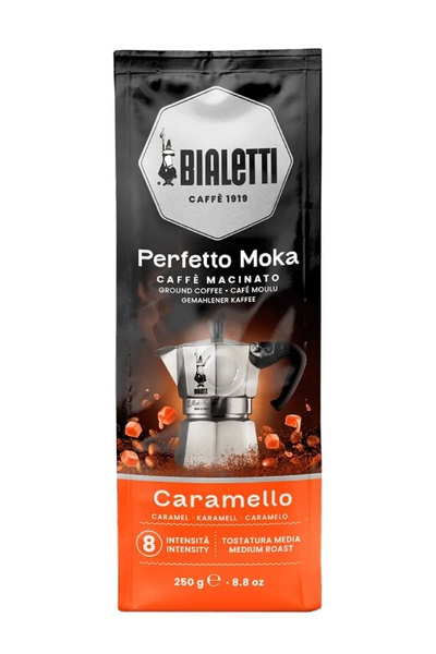 Kawa mielona Bialetti Perfetto Moka Caramello 250g
