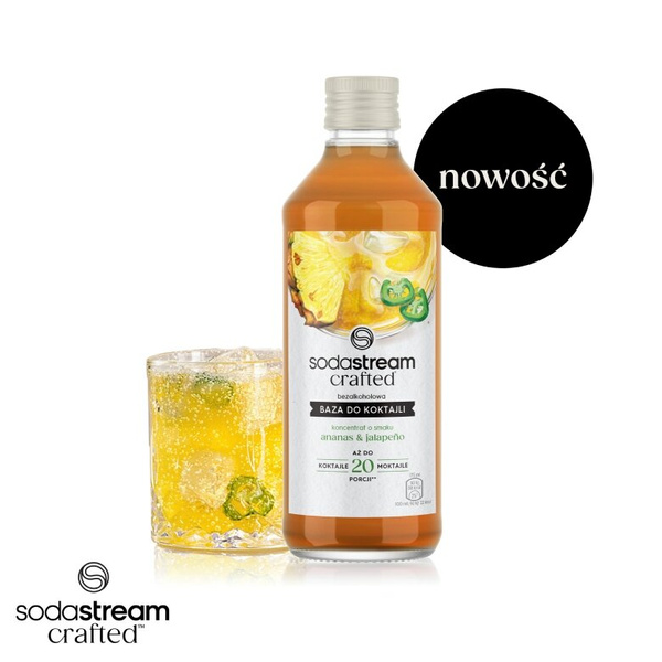 Baza do koktajli SodaStream Crafted Ananas Jalapeno 330 ml