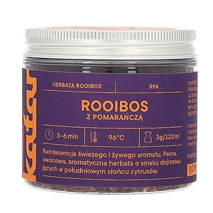 Herbata Kafar Rooibos z pomarańczą 50g - opinie w konesso.pl