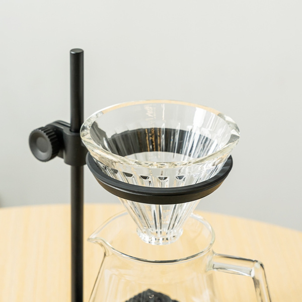 Szklany dripper Timemore Crystal Eye Glass 01 PC Holder - Czarny