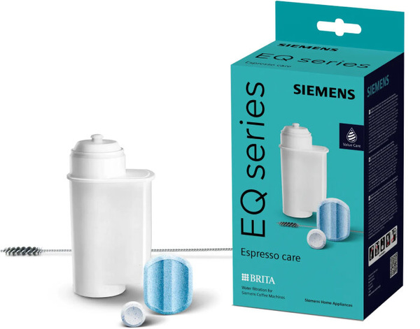 Zestaw filtry + tabletki czyszczące + tabletki odkamieniające Siemens TZ80004A