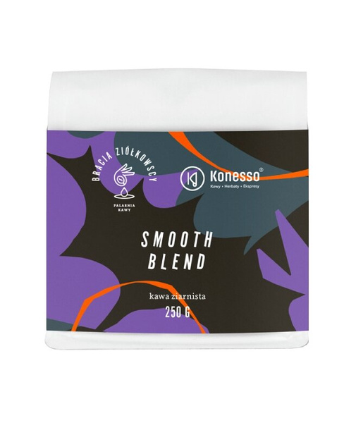 Kawa ziarnista Bracia Ziółkowscy x Konesso Smooth Blend 250g – NIEDOSTĘPNY