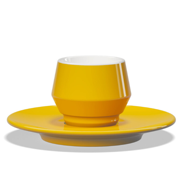 Filiżanka Club House Maniko 300 ml - Żółta