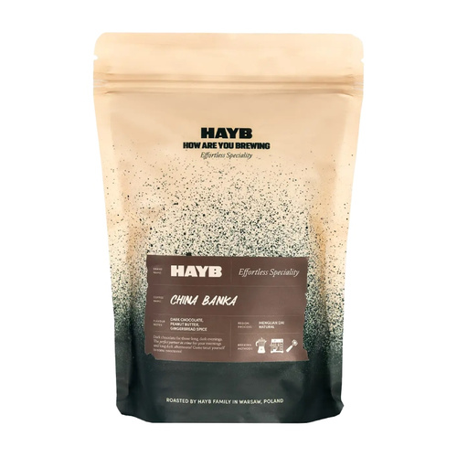 Kawa ziarnista HAYB China Banka ESPRESSO 250g - opinie w konesso.pl