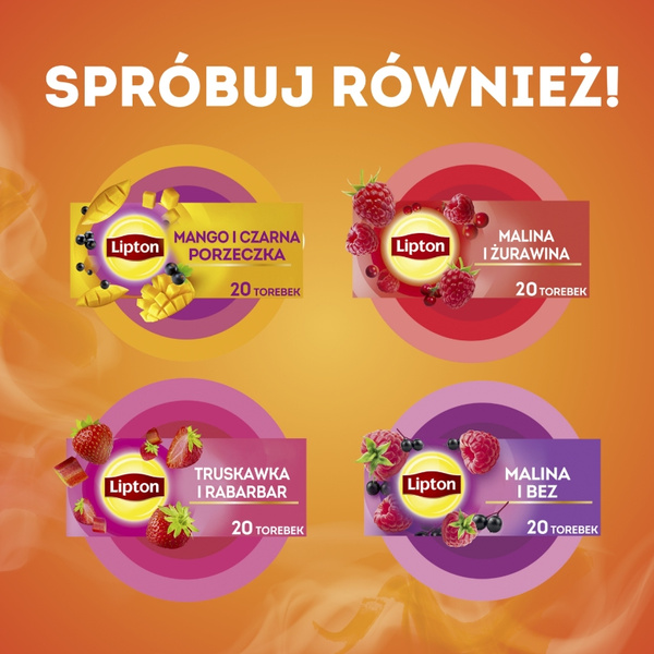 Herbatka owocowa Lipton Grejpfrut i Pomarańcza 20x1,7g
