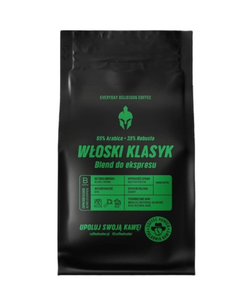 Kawa ziarnista COFFEE HUNTER Włoski Klasyk 250g