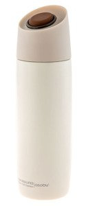 Asobu 5th Avenue Coffee Tumbler White - biały kubek termiczny 390 ml - NIEDOSTĘPNY
