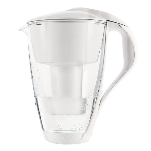 Szklany dzbanek filtrujący Dafi Crystal LED 2.0 L Biały + 1 Filtr