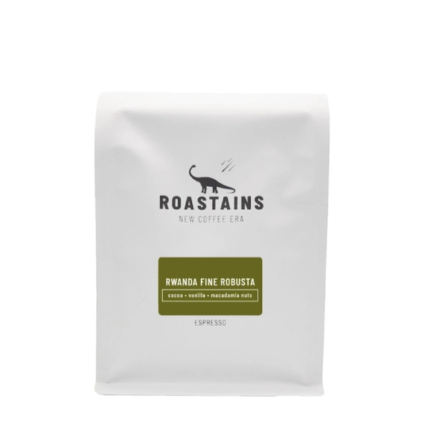 Kawa ziarnista Roastains Rwanda Fine Robusta 250g – NIEDOSTĘPNY