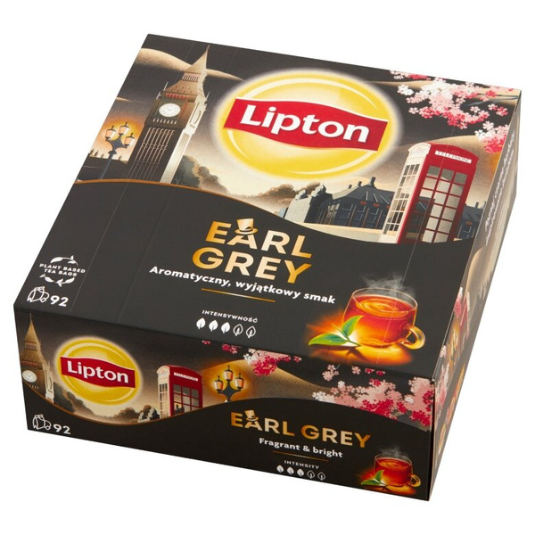 Herbata czarna Lipton Earl Grey 92x1,5g