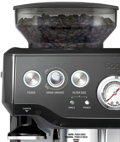 Kolbowy ekspres do kawy Sage SES875BKS Black