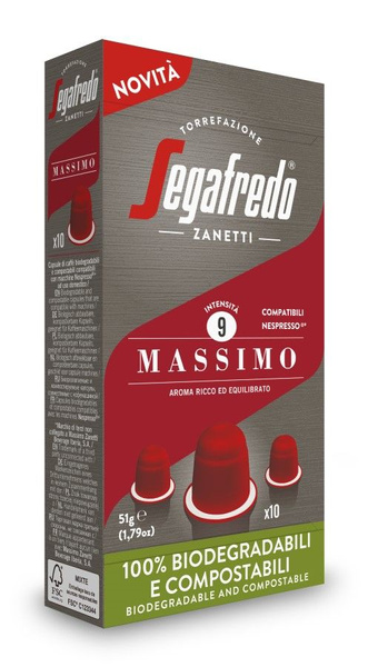 Kapsułki do Nespresso Segafredo Massimo - 10 szt - NIEDOSTĘPNY