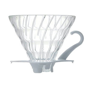 Szklany Drip Hario  V60-02 - Biały - NIEDOSTĘPNY