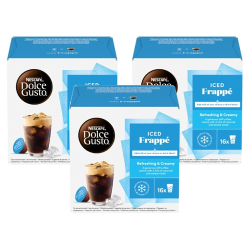ZESTAW - Kapsułki Nescafé Dolce Gusto Iced Frappe 3x16 sztuk