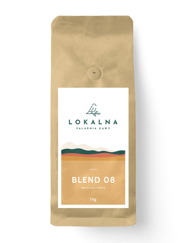 Kawa ziarnista Lokalna Palarnia Kawy Blend 08 1kg