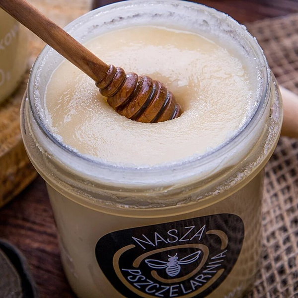 Miód rzepakowy Nasza Pszczelarnia 450g