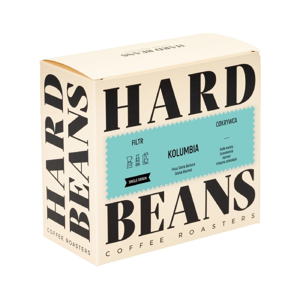 Kawa ziarnista Hard Beans Kolumbia Finca Santa Barbara Gesha Washed 200g