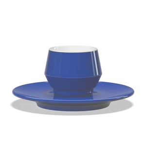 Filiżanka Club House Maniko 205 ml - Niebieska