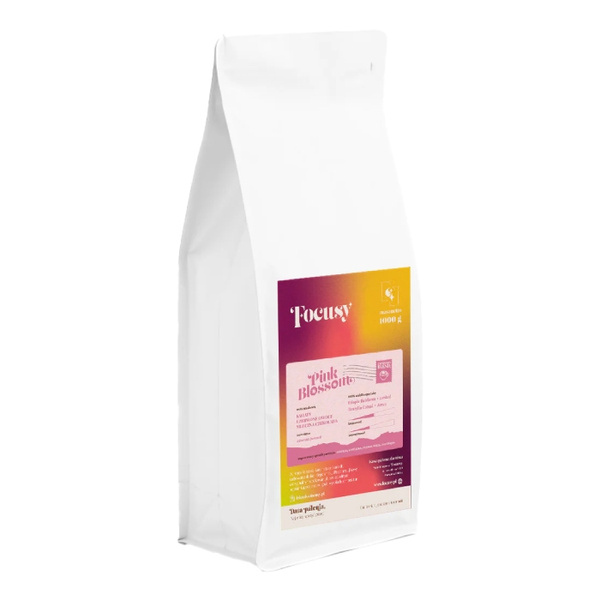 Kawa ziarnista Focusy PINK BLOSSOM - wiosenne espresso 1kg