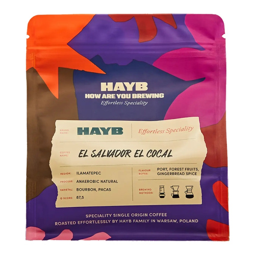 Kawa ziarnista HAYB El Salvador El Cocal 250g
