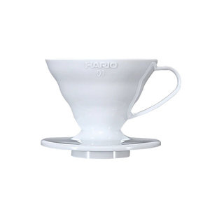Plastikowy Drip Hario V60-01 - Biały
