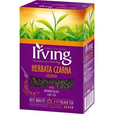 Herbata czarna Irving liściasta 100g – NIEDOSTĘPNY