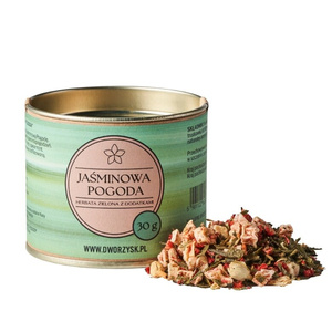Herbata zielona Dworzysk Jaśminowa Pogoda 30g
