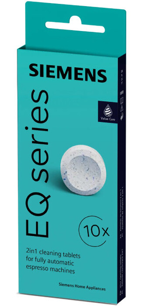 Tabletki czyszczące Siemens 2-fazowe TZ80001A - 10 sztuk