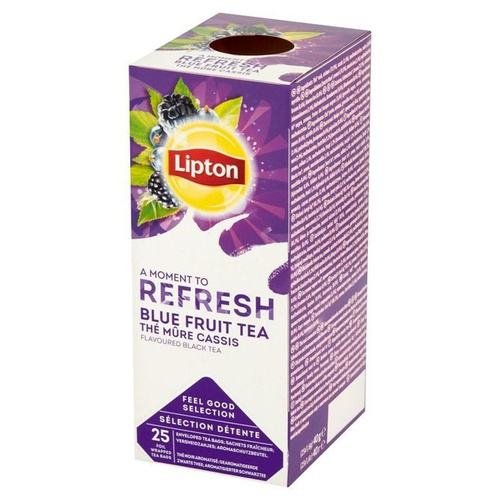 Czarna aromatyzowana herbata Lipton Classic Blue Fruit Tea 25x1,6g – NIEDOSTĘPNY