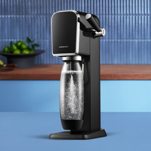 Saturator do wody gazowanej SodaStream Art - Czarny zestaw
