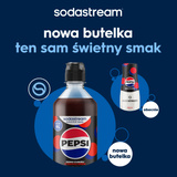 Syrop SodaStream Pepsi Wiśnia Zero Cukru 440 ml