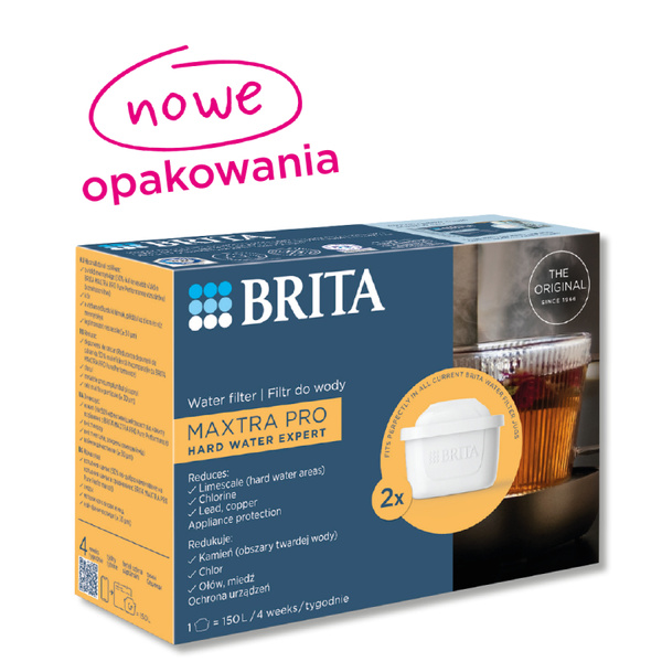 Filtr wody BRITA MAXTRA PRO Hard Water Expert 2 szt.