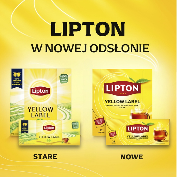 Herbata czarna granulowana Lipton Yellow Label 100g