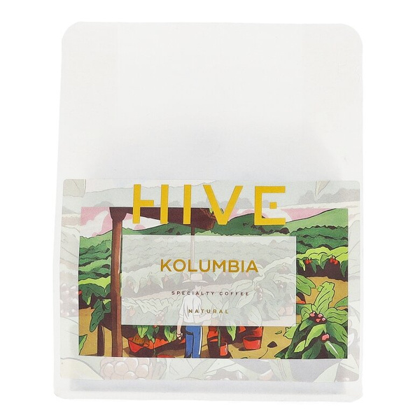Kawa ziarnista Hive Roasters Kolumbia Natural Filtr 250g
