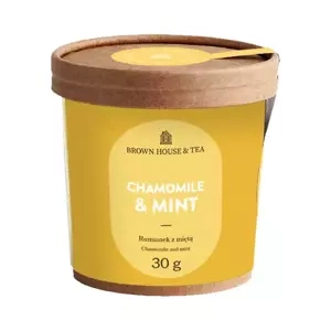 Ziołowa herbata Brown House & Tea Chamomile & Mint BIO 30g – NIEDOSTĘPNY