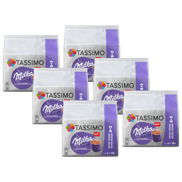 ZESTAW - Kapsułki Tassimo Milka 6x10 szt.