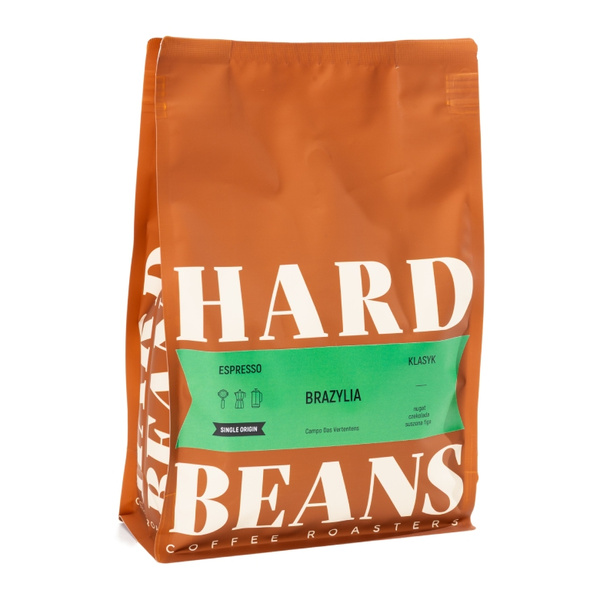 Kawa ziarnista Hard Beans Brazylia Campo Das Vertentens 1kg