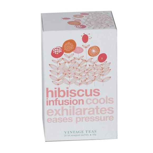Herbata Vintage Teas Hibiscus Infusion - 30x1,5g