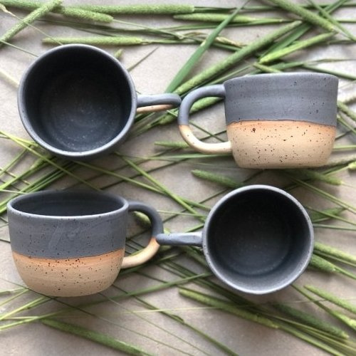 Ceramiczny kubek z uszkiem POTPOTSTUDIO - Urban 300 ml