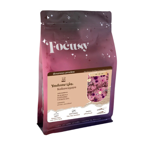 Kawa ziarnista Focusy INDONEZJA KOKOWAGAYO - świąteczny przelew 250g