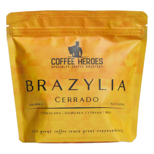 Kawa ziarnista Coffee Heroes Roastery Brazylia Cerrado Filter 250g - opinie w konesso.pl