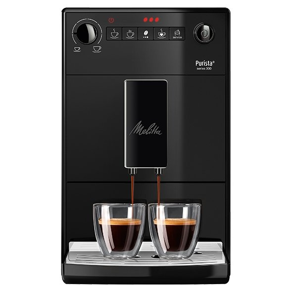 Ekspres do kawy Melitta Purista F23/0-002 Pure Black + GRATIS 1KG KAWY